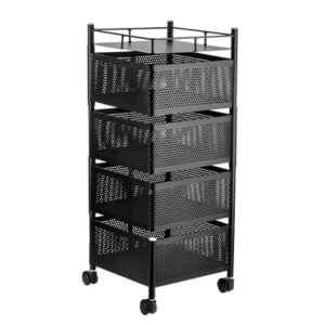 4 Layer Square Shape Kitchen Rack - Image 3
